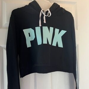 Victoria Secrets PINK crop top hoodie